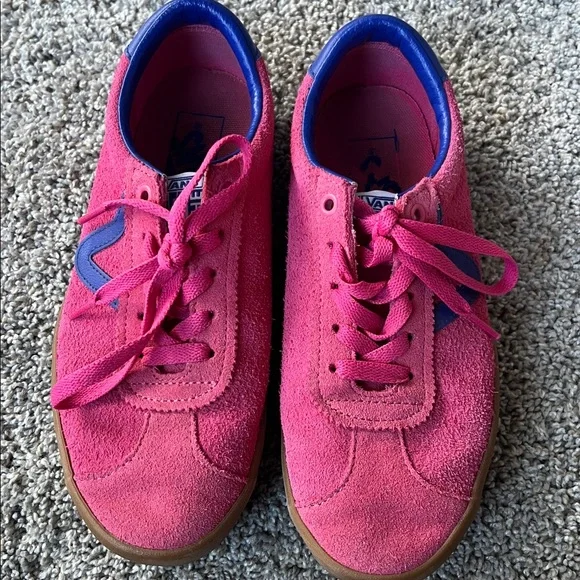 Sport Low Bambino Honeysuckle Suede Leather Sneakers 7.5 - Picture 2 of 10
